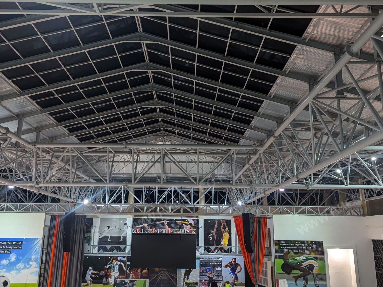Sports arena epoxy floor Kenya